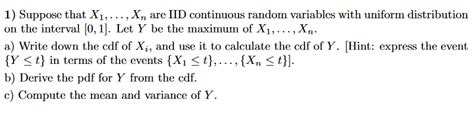 IID Continuous Random Variables 的图像结果