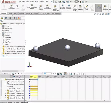 SolidWorks Motion Study Units 的图像结果