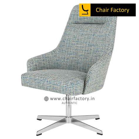 European Cosmopolitan Grey Cusack Fabric Highback Lounge Chair | Chair ...