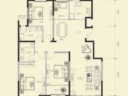 108平米美式房屋卧室装修设计_别墅设计图