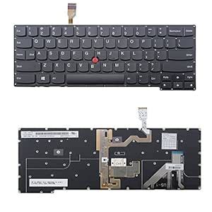 US Layout Backlit Replacement Keyboard For Lenovo Thinkpad X1 Carbon ...