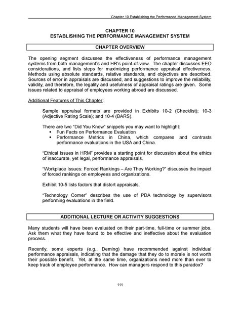 Performance Management Strategy Student Lecture 的图像结果