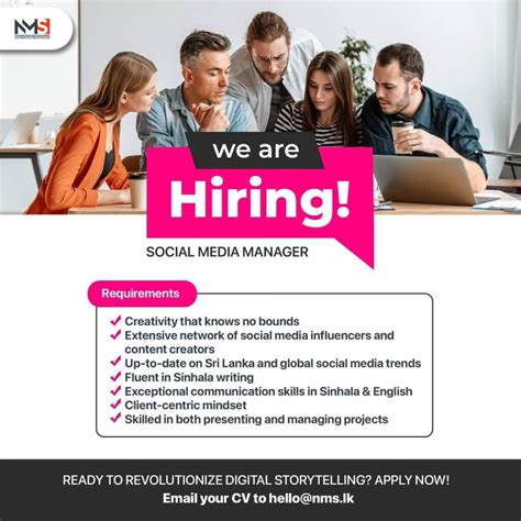 Social Media Manager - Jobseeker.lk