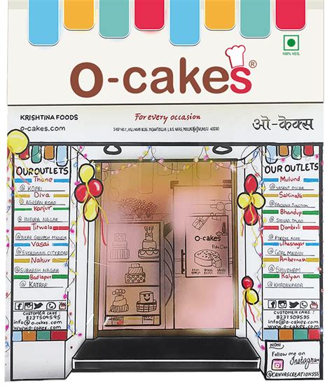 Order the best cakes online at O-cakes Bakery in Mumbai, India