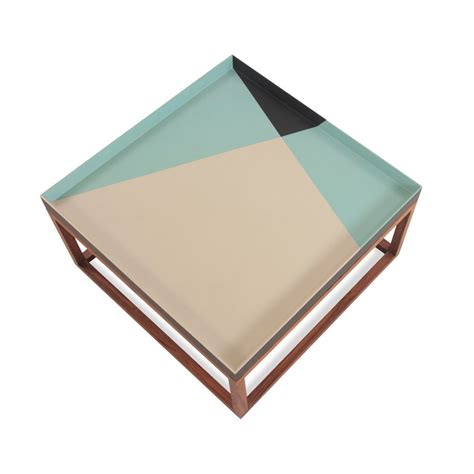 Trei - Teakwood Square Center Table | Alankaram