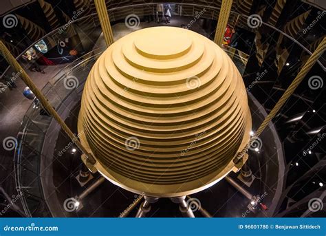 Tuned Mass Damper Of Taipei 101, Taiwan Editorial Image | CartoonDealer ...