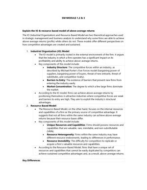 IRM M4 Ch 1 - IRM 4 unit - MBA - Studocu