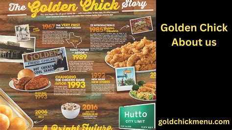 Golden Chick Menu Our Story About Us