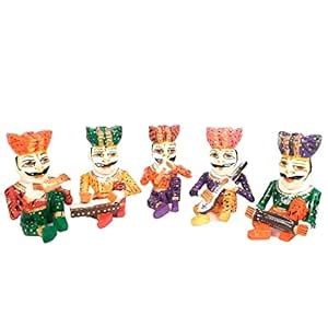 Buy Apka Mart The Online Shop Hand Painted Rajasthani Musician ...