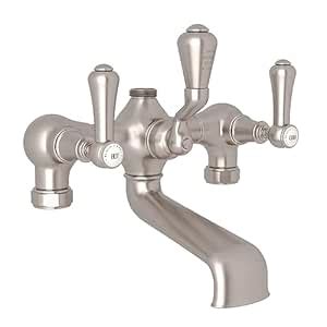 Rohl U.3018LSP-STN A1460Lhapc Georgian Era Tub and Shower Mixer with ...