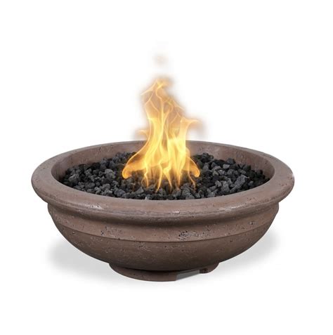 The Outdoor Plus Concrete Rodeo GFRC Fire Bowl - Fire Pits & Patio Heaters