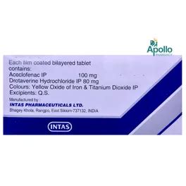 Hifenac Spas Tablet | Uses, Side Effects, Price | Apollo Pharmacy