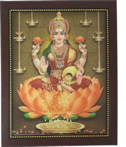 R S Exports Goddess Lakshmi Photo Frame ( 32.5 cm x 26.5 cm x 1.5 cm ...
