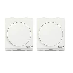 Schneider electric Opale-1200W Electronic Dimmer, 2 Mod (Pack of 2 ...
