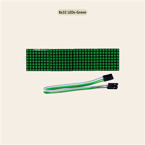 MAX7219 8x32 LED Dot Matrix Display Module