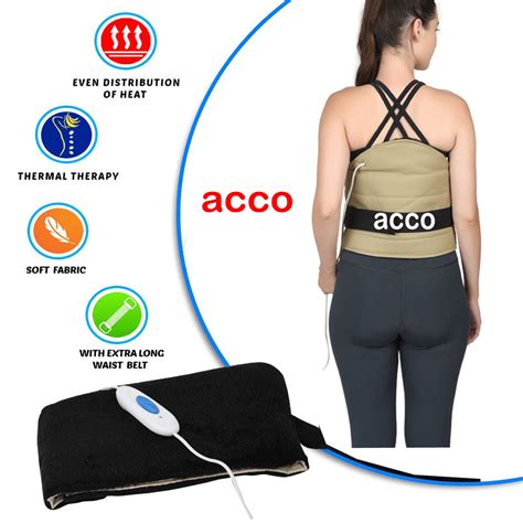 acco Orthopedic Electric heating Belt for Back Pain- Medical Bazzar ...