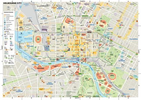 Melbourne/Narrm Official Visitor Map 2023 by Visit Melbourne and Victoria - Issuu
