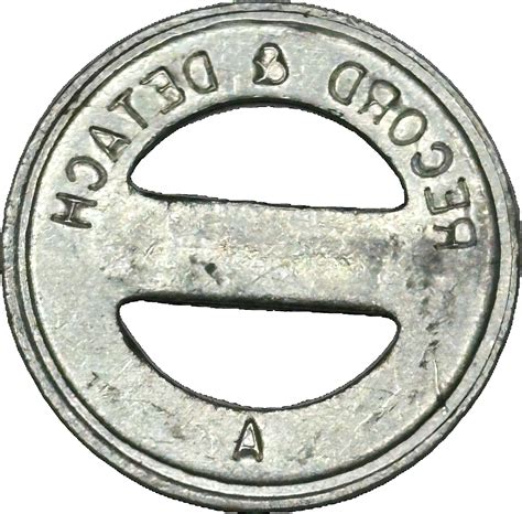 Car Key Token - A - United States – Numista