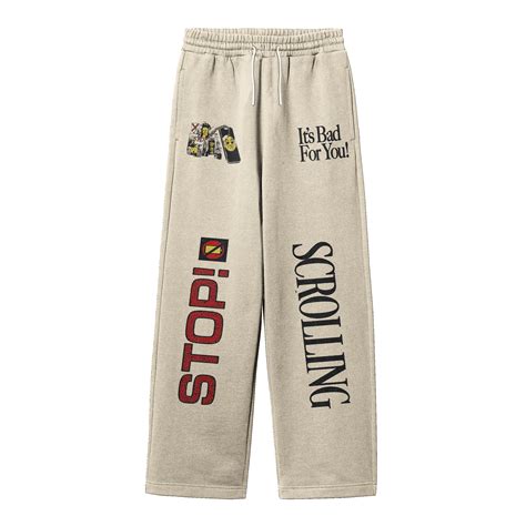 Stop Scrolling Sweatpants – PSYFYI