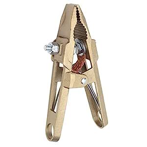 Brass Grounding Clamp, Brass Ground Clamp High Strength for Cutting ...