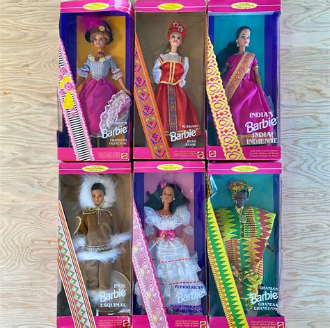 All Barbie Dolls Of The World