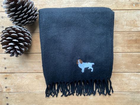 English Springer Spaniel Scarf, Gift for Spaniel Owner, English ...