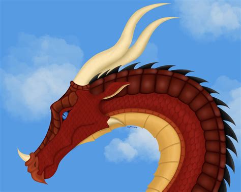 Inferno, a skywing OC : r/WingsOfFire