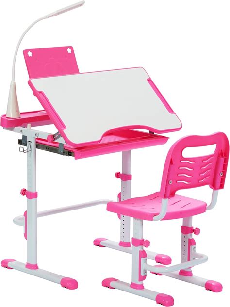 RealRelax Real Relax Height Adjustable Childrens Desk and India | Ubuy