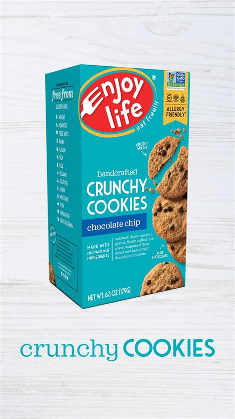 Enjoy Life Foods Crunchy Cookies. A delicious crunch. Your search for ...