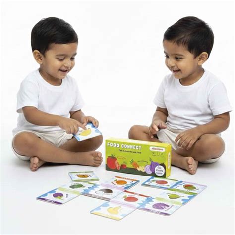 Buy online Food Connect tile based game at Shumee