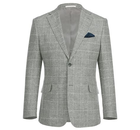 Men's Slim Fit Blazer Cotton and Linen-Blend Summer Sport Coat - Sport ...