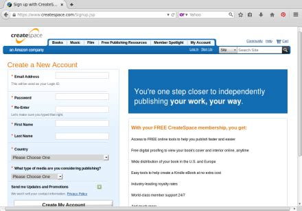 Image result for CreateSpace Tutorial