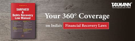 Buy Taxmann's SARFAESI & Debts Recovery Law Manual – Combination of ...