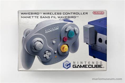 Gamecube WaveBird wireless controller - Mario Museum