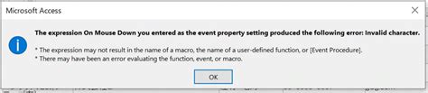 Image result for MS Access Error Icon