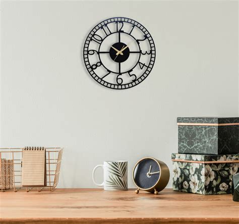 Metal Wall Clock – auromin.in