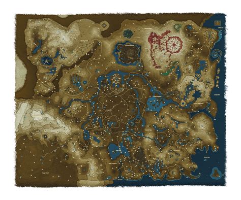 Image result for hyrule map botw | La légende de zelda, Zelda jeux, Zelda