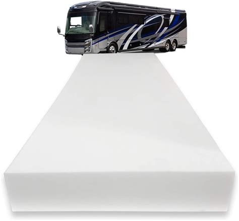 Buy Foamma 4” x 30” x 72” Truck, Camper, RV High-Density Bunk Mattress ...