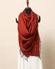 Buy Rust Red Shawls & Wraps for Women by Indie Picks Online | Ajio.com