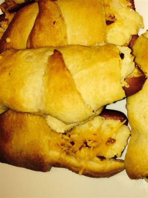 croissant wrapped hot dogs