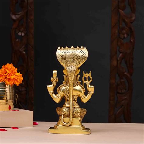 Brass Karumari Amman Idol (8.5 Inch) – Vedansh Craft