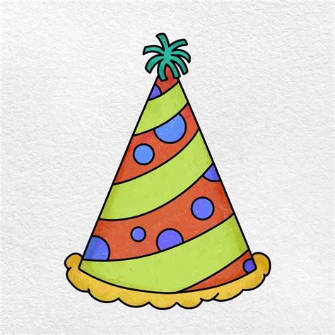 Party Hat Drawing