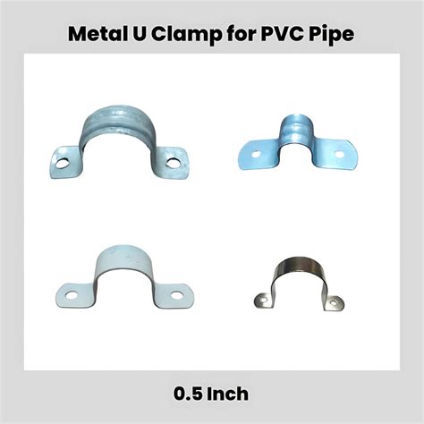 Metal U Clamps for PVC Pipes | Secure & Durable Pipe Mounting Solutions