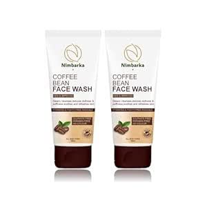 Nimbarka Coffee Bean Face Wash | for Oily Skin & Normal Skin | Face ...