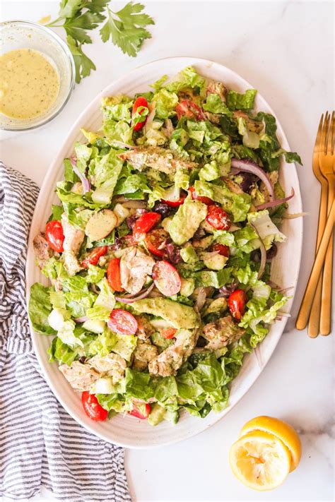 Easy Mediterranean Chicken Salad Recipe (Whole30)