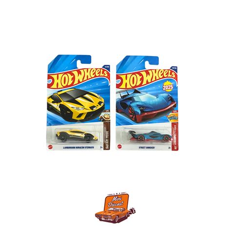 Hot Wheels Mainline (Set of 2) – Lamborghini Huracán Sterrato / Street ...
