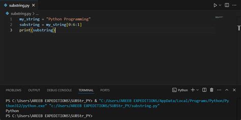 Image result for Substring a String Python