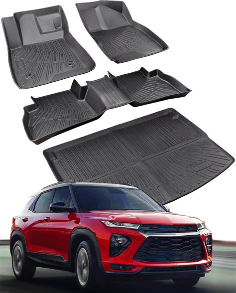 Amazon.com: Floor Mats for Chevy Trailblazer AWD 2025 2024 2023 2022 2021, 4 PCS for Chevy ...
