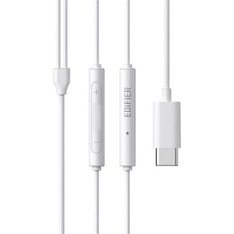 Buy Edifier P180 Plus Type-C Jack Wired Earphones- White Online | TechBzar