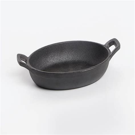Buy Chef Special Cast Iron Mini Oval Pan - 21.9cm from Home Centre at ...